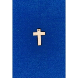 Krzyż , krzyżyk 3,5x2,5 cm , z otworem , np :do różańca